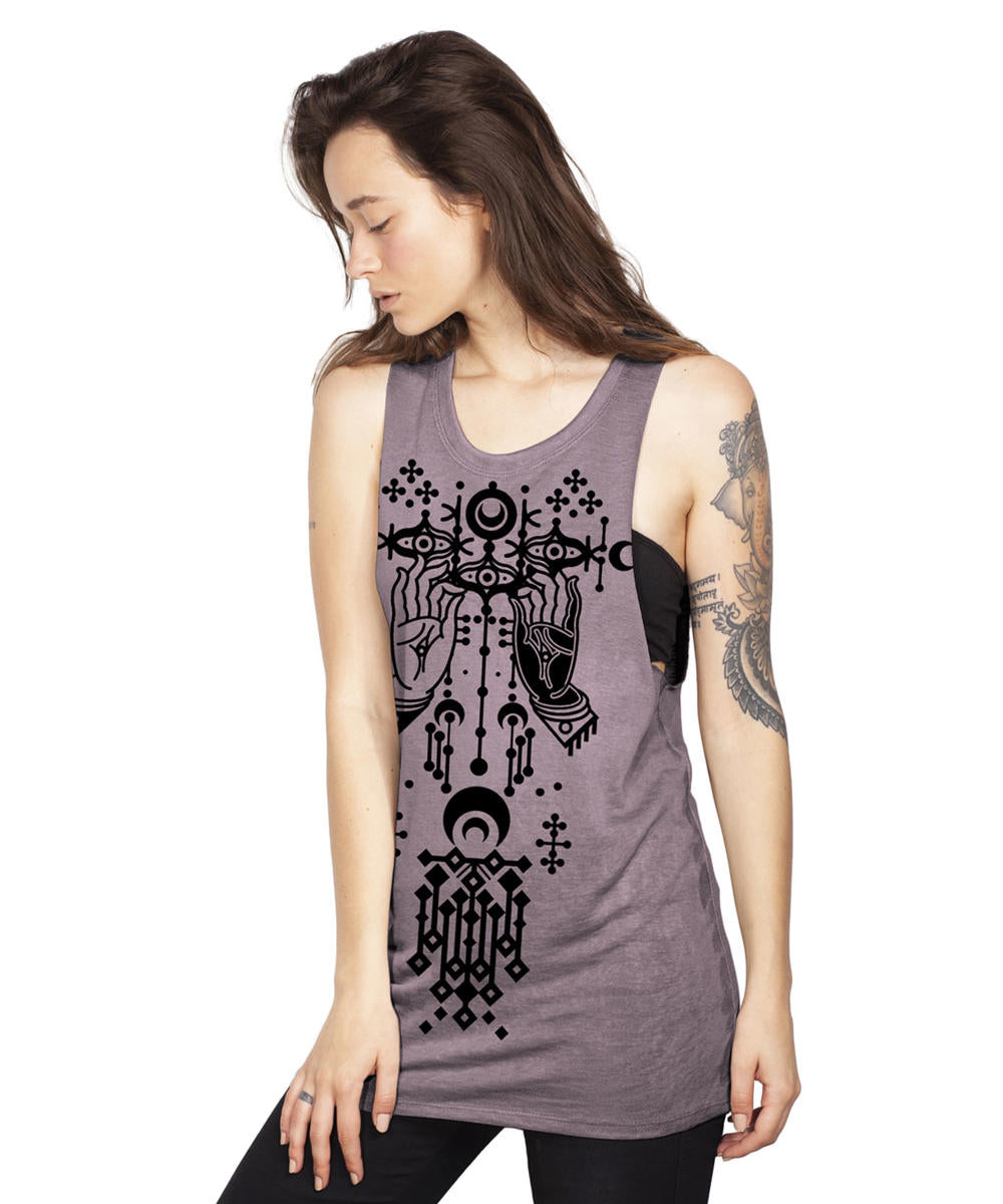 DANZA VINTAGE PINK Tank Top