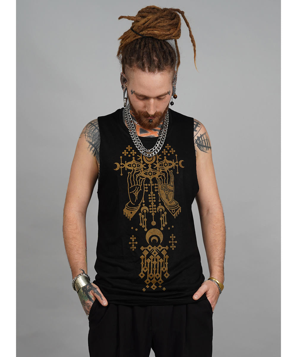 DANZA Tank Top In Black