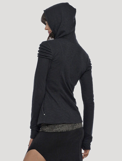 DOGON LIGHT Hood Jumper In Black