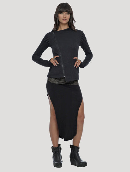DOGON LIGHT Hood Jumper In Black