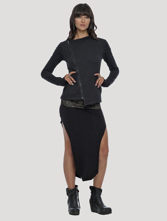 DOGON LIGHT Hood Jumper In Black