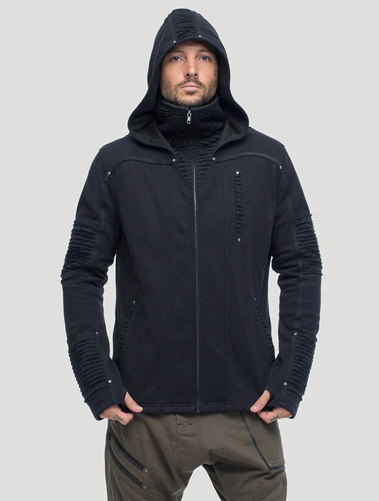 DHARMA Hood Jacket In Black
