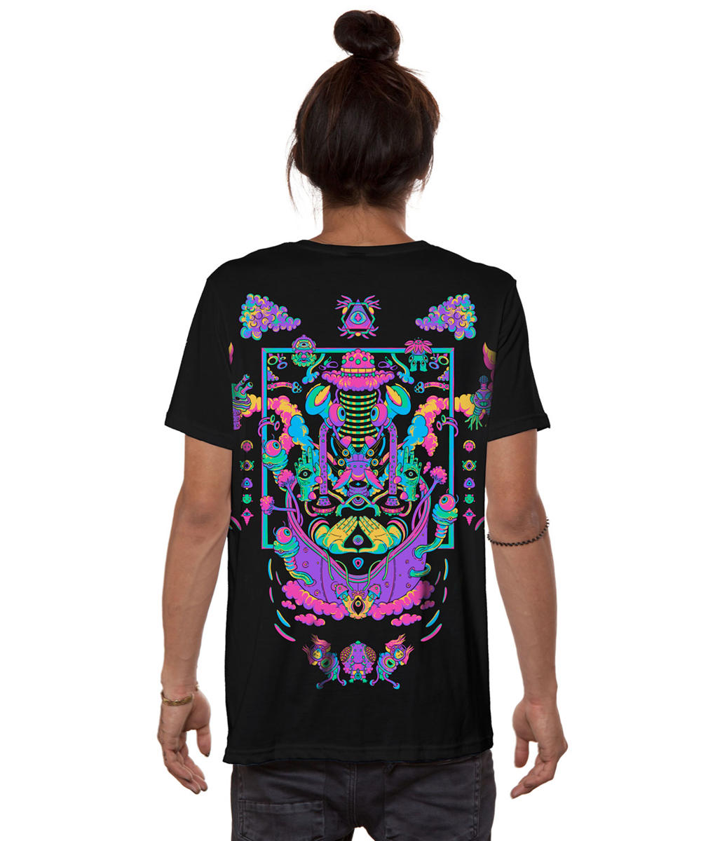 DIGITAL SAMBA T-Shirt In Black