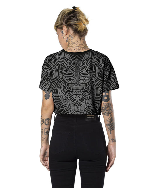 LOSS Crop Top In Black