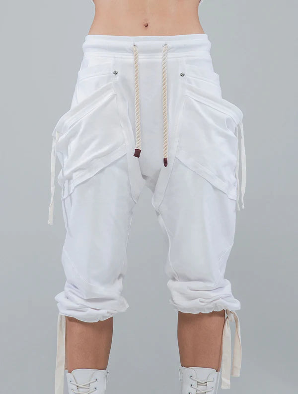 DYSTOPIA 3/4 Pants In Off-White