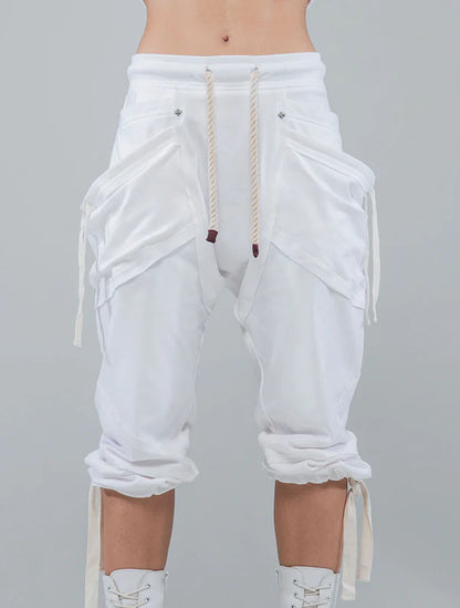 DYSTOPIA 3/4 Pants In Off-White
