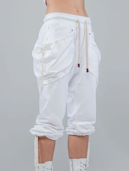 DYSTOPIA 3/4 Pants In Off-White