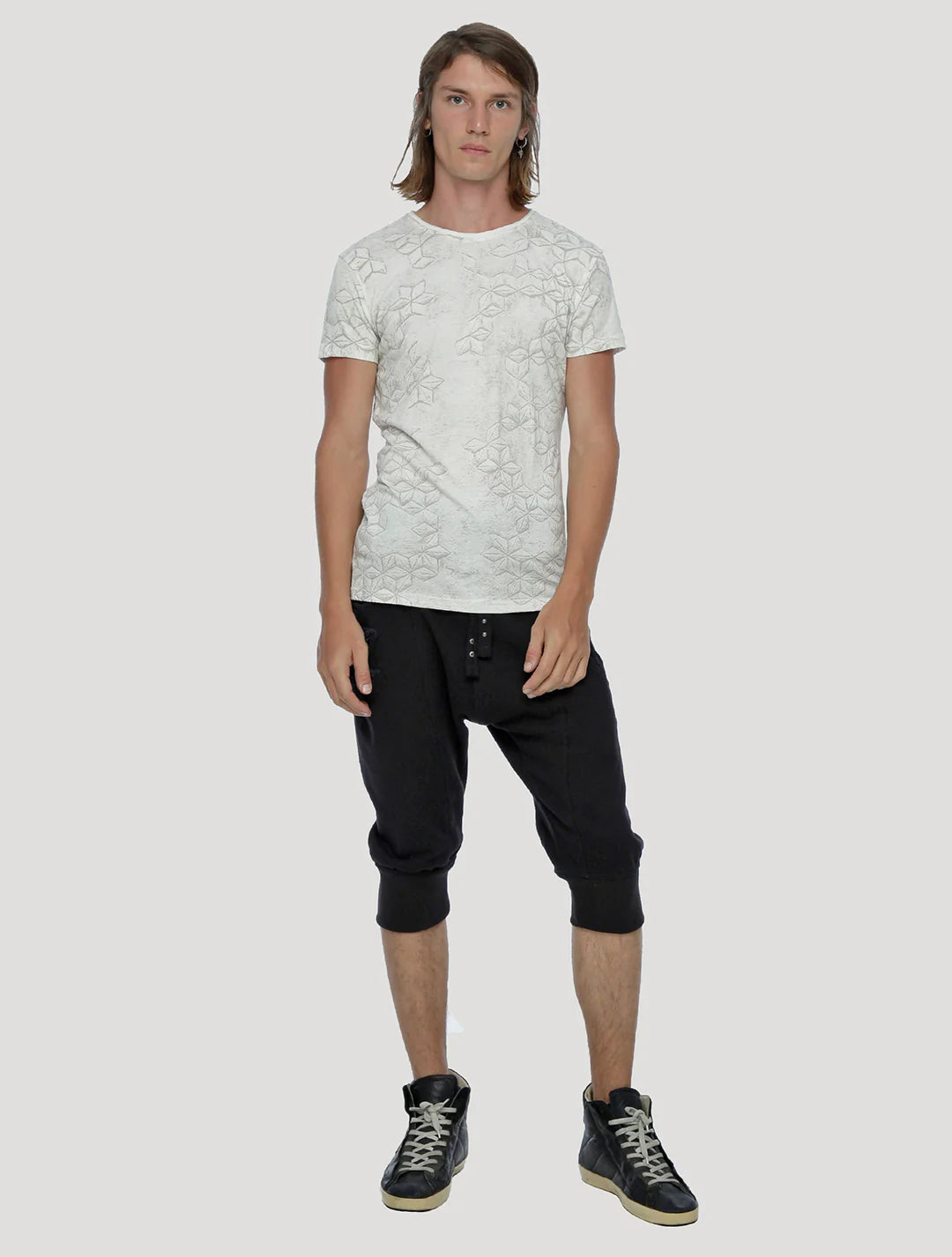 F.O.L FLOWER OF LIFE T-Shirt In Off-White