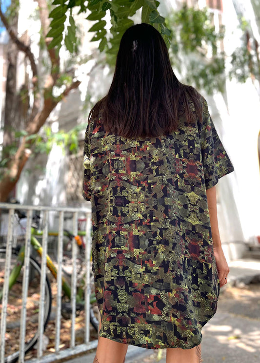 FUNTASM JUNGLE WO Button Shirt In Brown