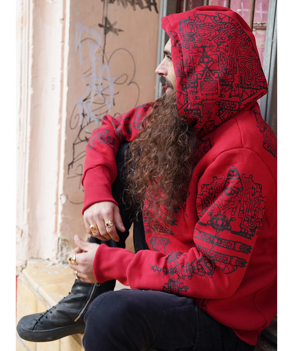 Futura Hood In Red