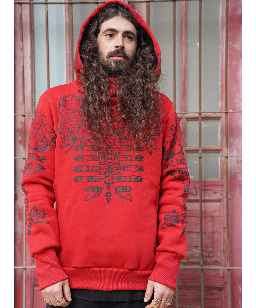 Futura Hood In Red