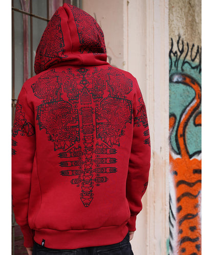 Futura Hood In Red