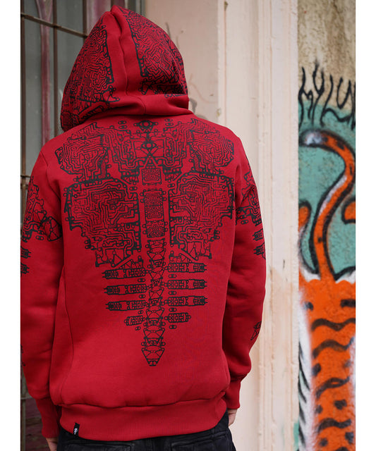 Futura Hood In Red