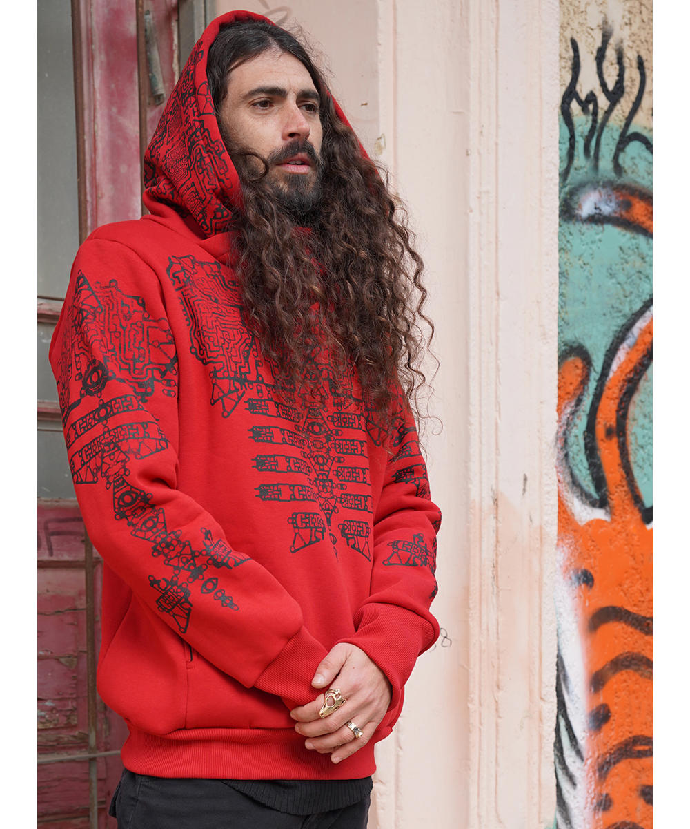 Futura Hood In Red