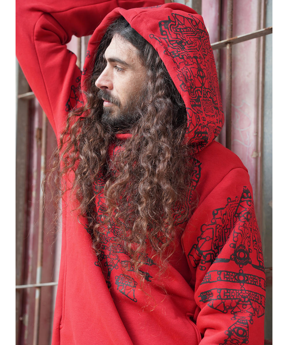 Futura Hood In Red