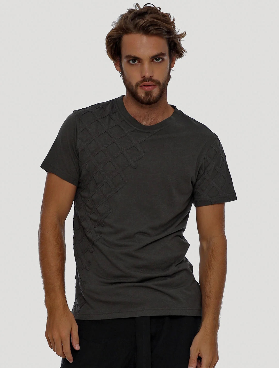 GAUDA T-Shirt In Olive Noir