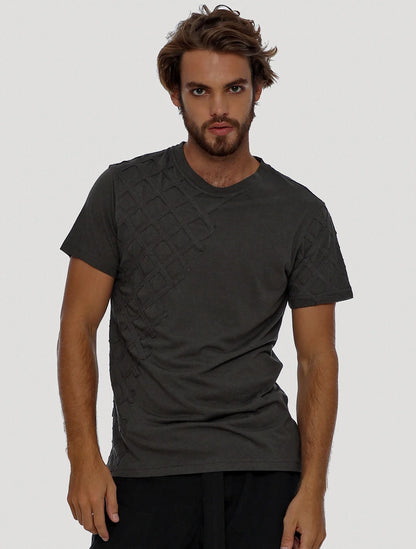 GAUDA T-Shirt In Olive Noir
