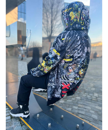 GLITCH MODE Zip Hood