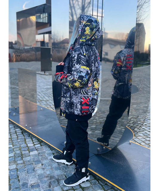 GLITCH MODE Zip Hood