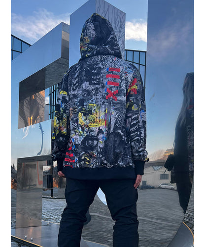 GLITCH MODE Zip Hood