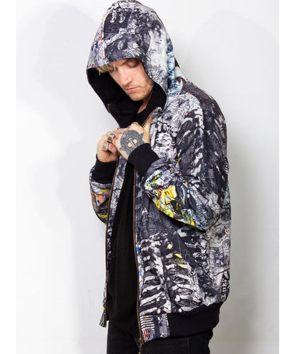 GLITCH MODE Zip Hood