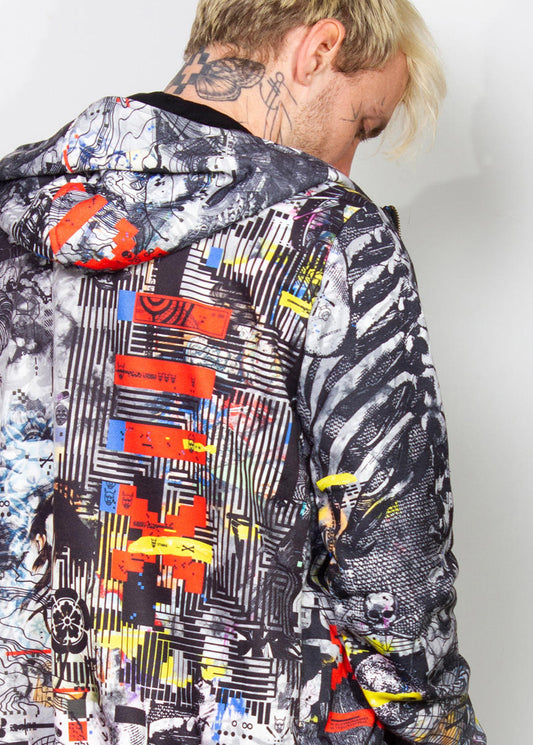 GLITCH MODE Zip Hood