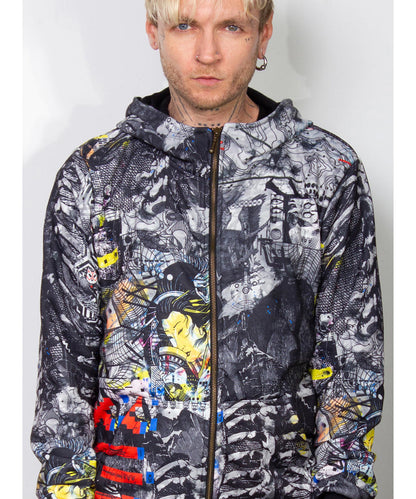 GLITCH MODE Zip Hood