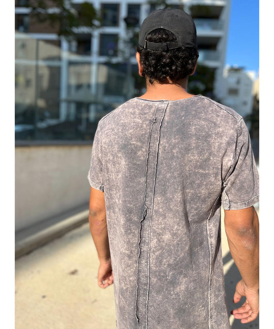 JAY T-Shirt In Wash Grey