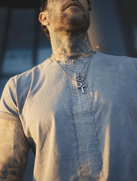 GREEN RIVER T-Shirt In Washed Slate