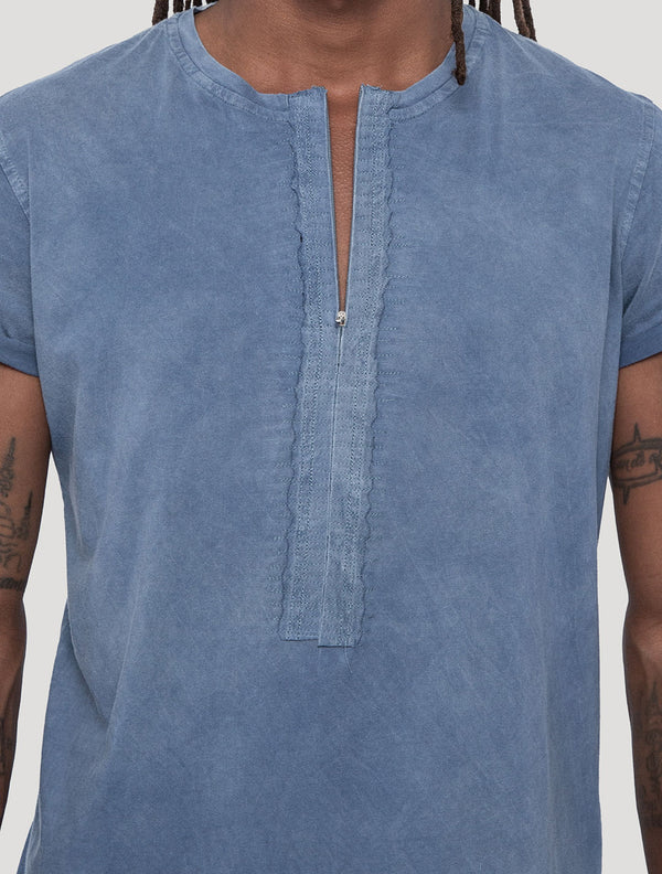 GREEN RIVER T-Shirt In Washed Blue