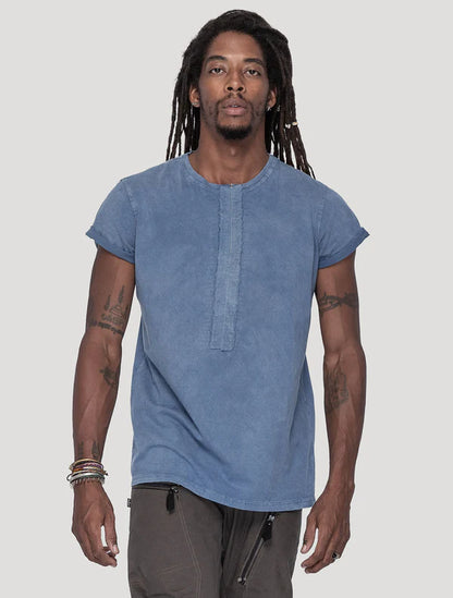 GREEN RIVER T-Shirt In Washed Blue