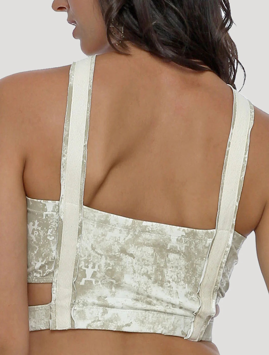HUA Bra Top In Off-White