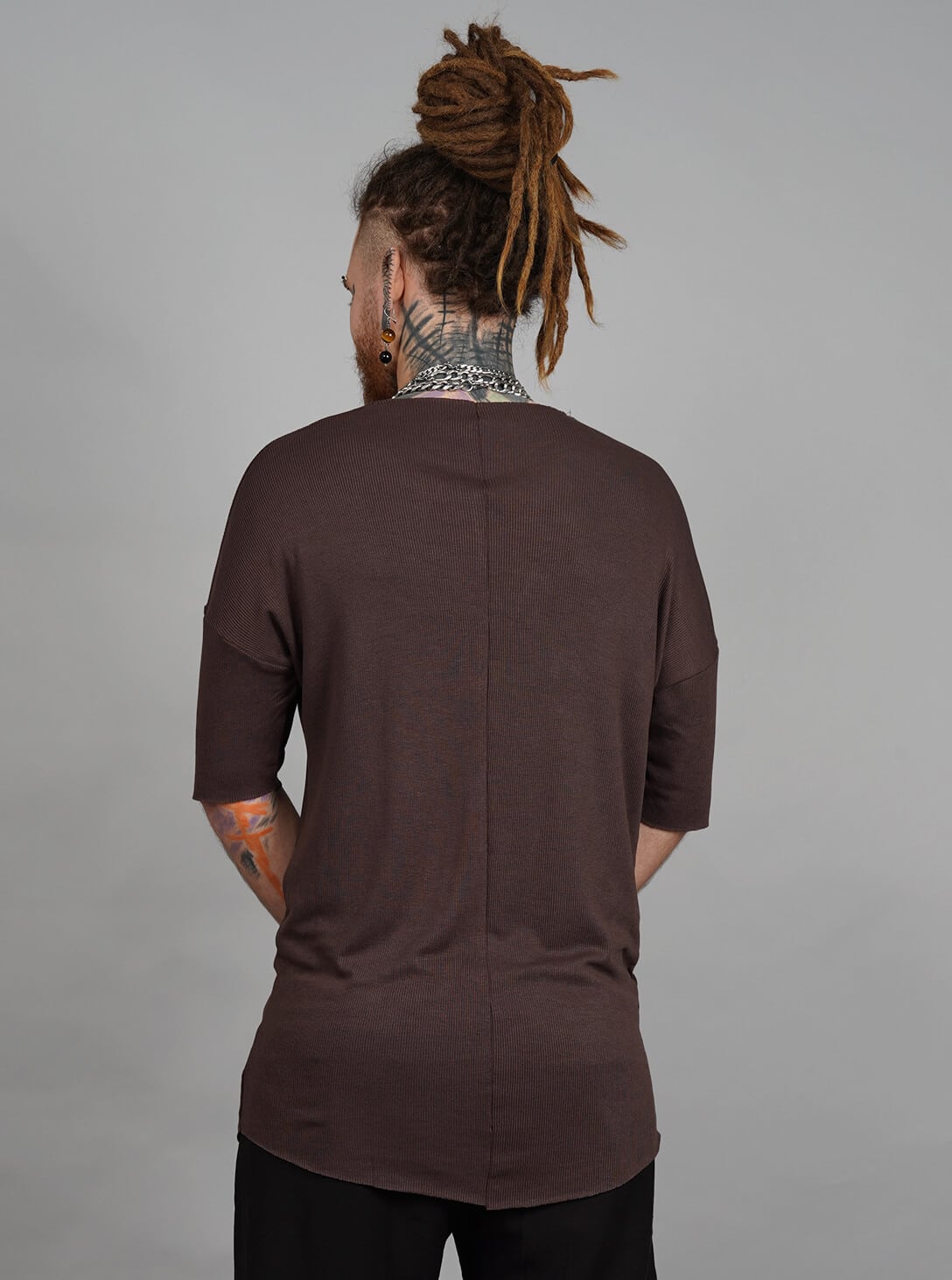 Helix T-Shirt In Brown