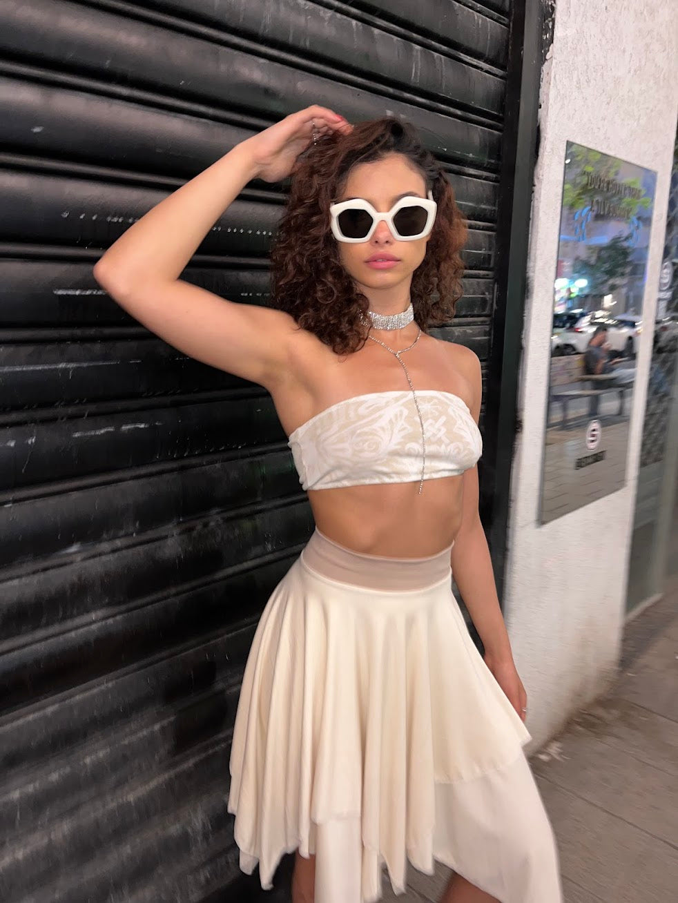 DARK FAIRY Skirt – Off-White