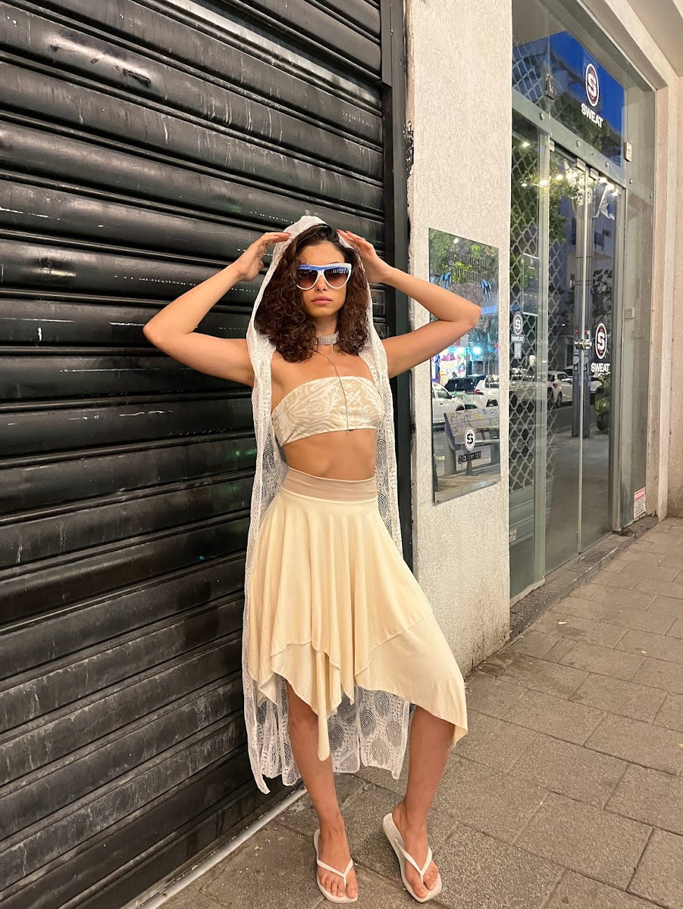 DARK FAIRY Skirt – Off-White