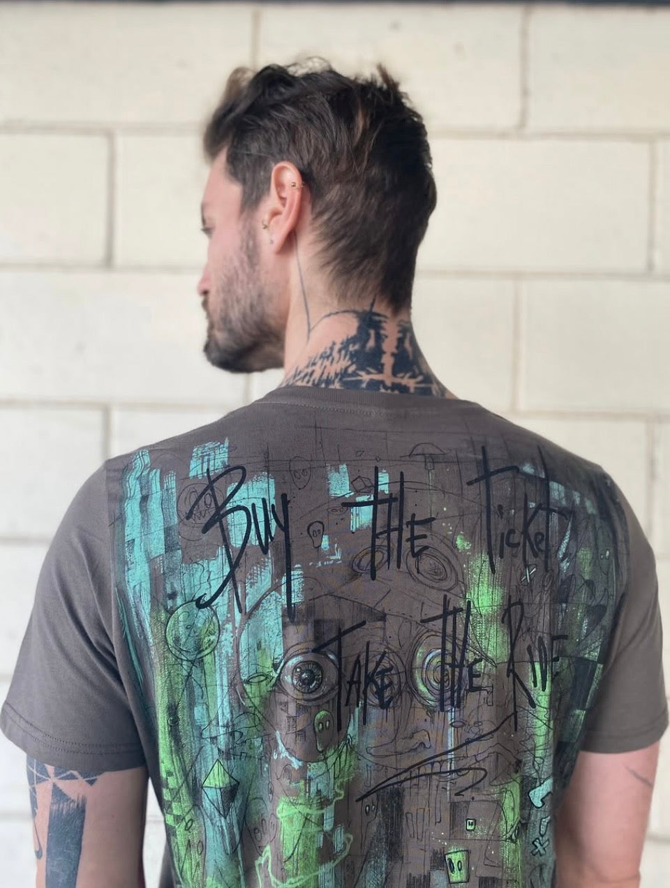 BUY THE TICKET T-Shirt In Steel