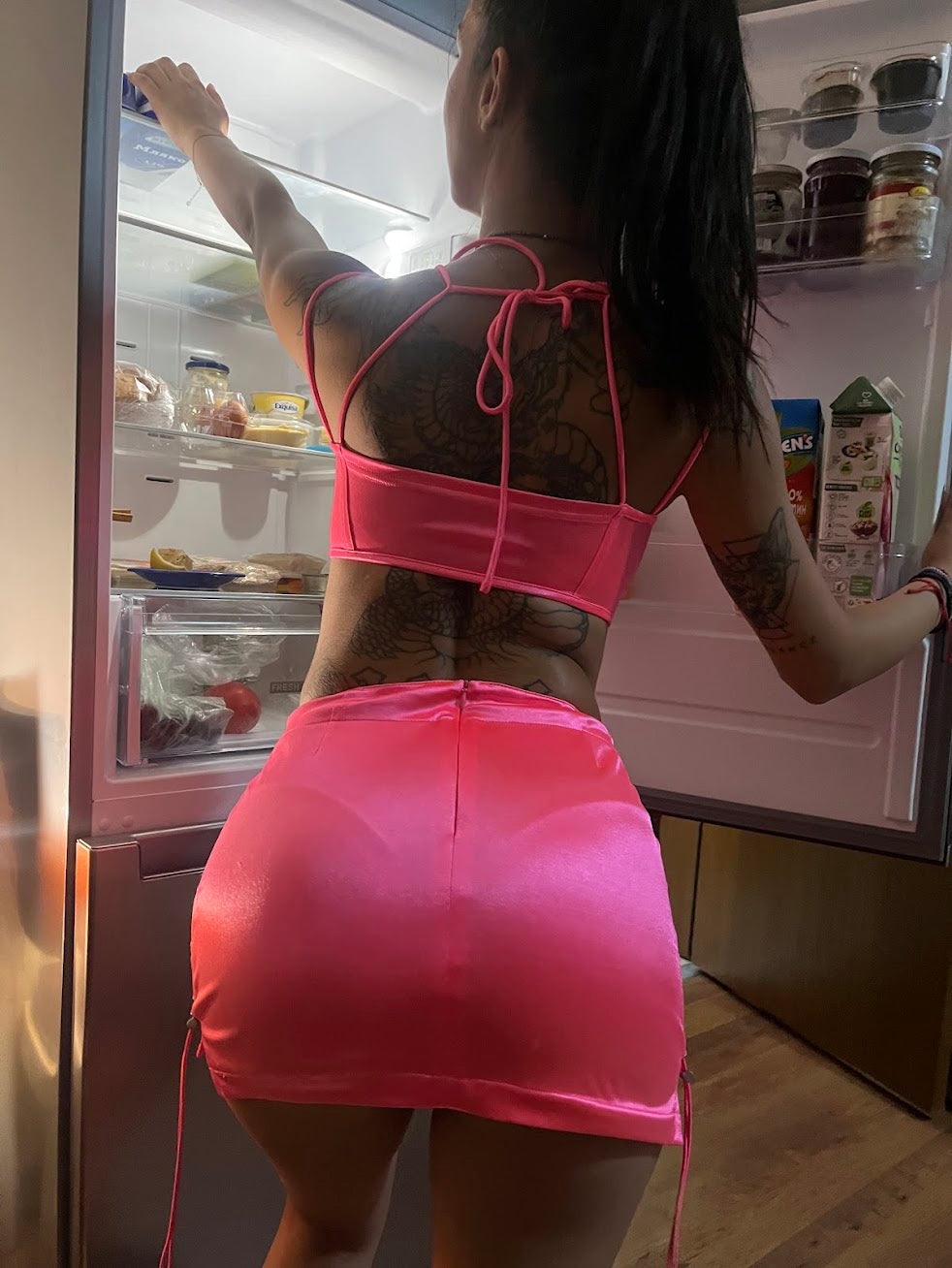 Super Fluorescent Stretchy Corset