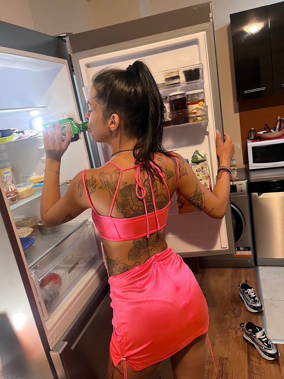 Super Fluorescent Stretchy Corset