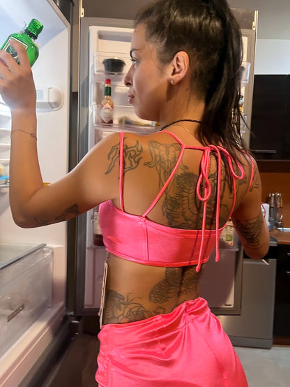 Super Fluorescent Stretchy Corset