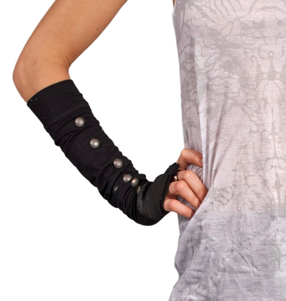 MESH Gloves In Black