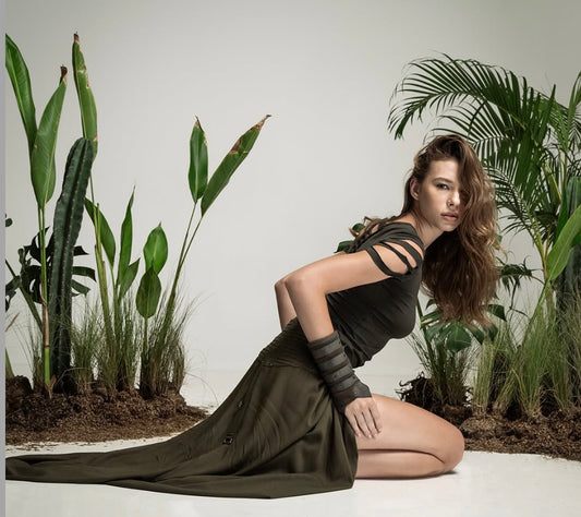 BFB Top In Olive