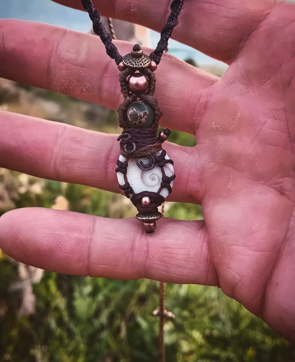 Shiva’s Eye Amulet — Tribal Antique Spirit