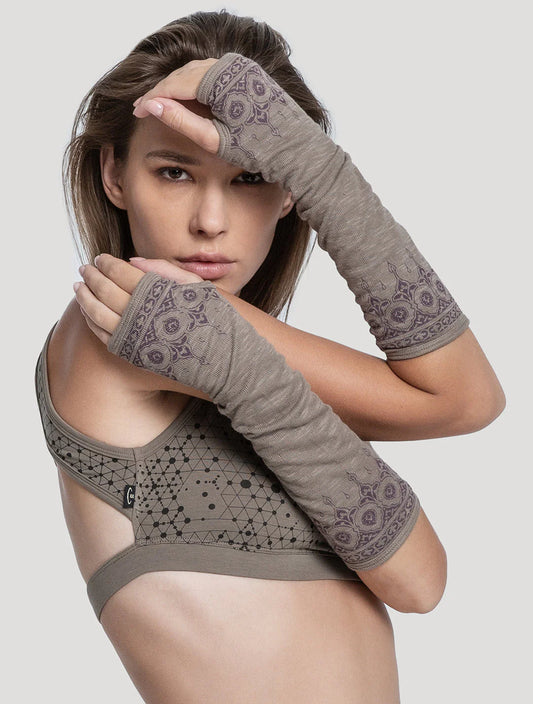 INDIE Gloves In Teal Cement