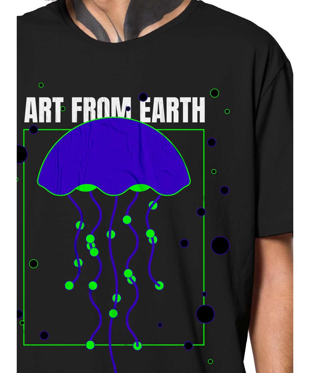 JELLYFISH T-Shirt In Black