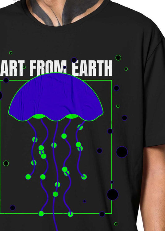 JELLYFISH T-Shirt In Black