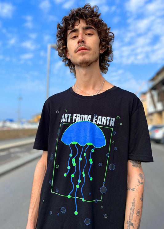 JELLYFISH T-Shirt In Black