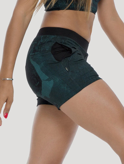 JUNO Mini Shorts In Black