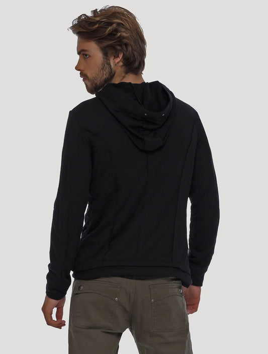 JAS Hood Jacket In Black