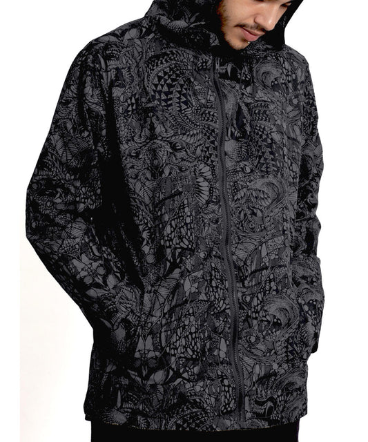 JUNO WIND Jacket In Black