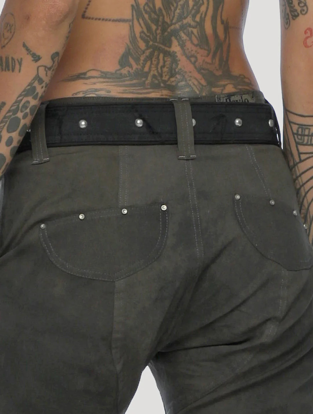 JIVA UNISEX Pants In Olive